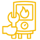 heating repair icon