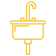 kitchen plumbing icon